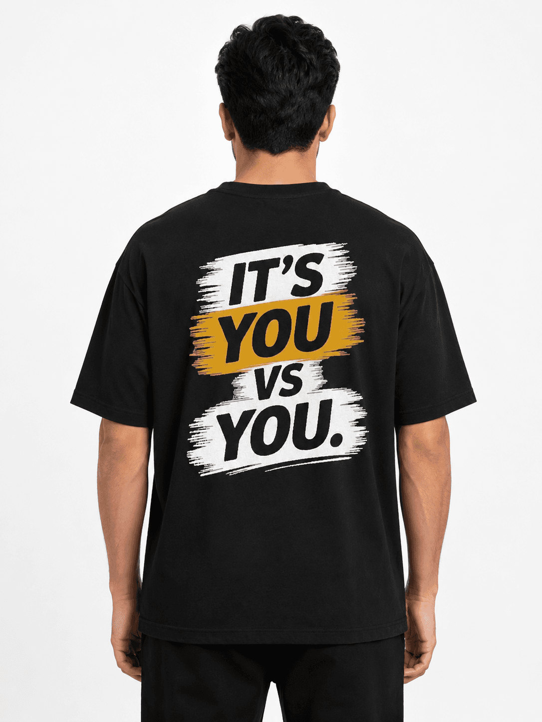 “IT'S YOU VS YOU” GRAPHIC T-SHIRT