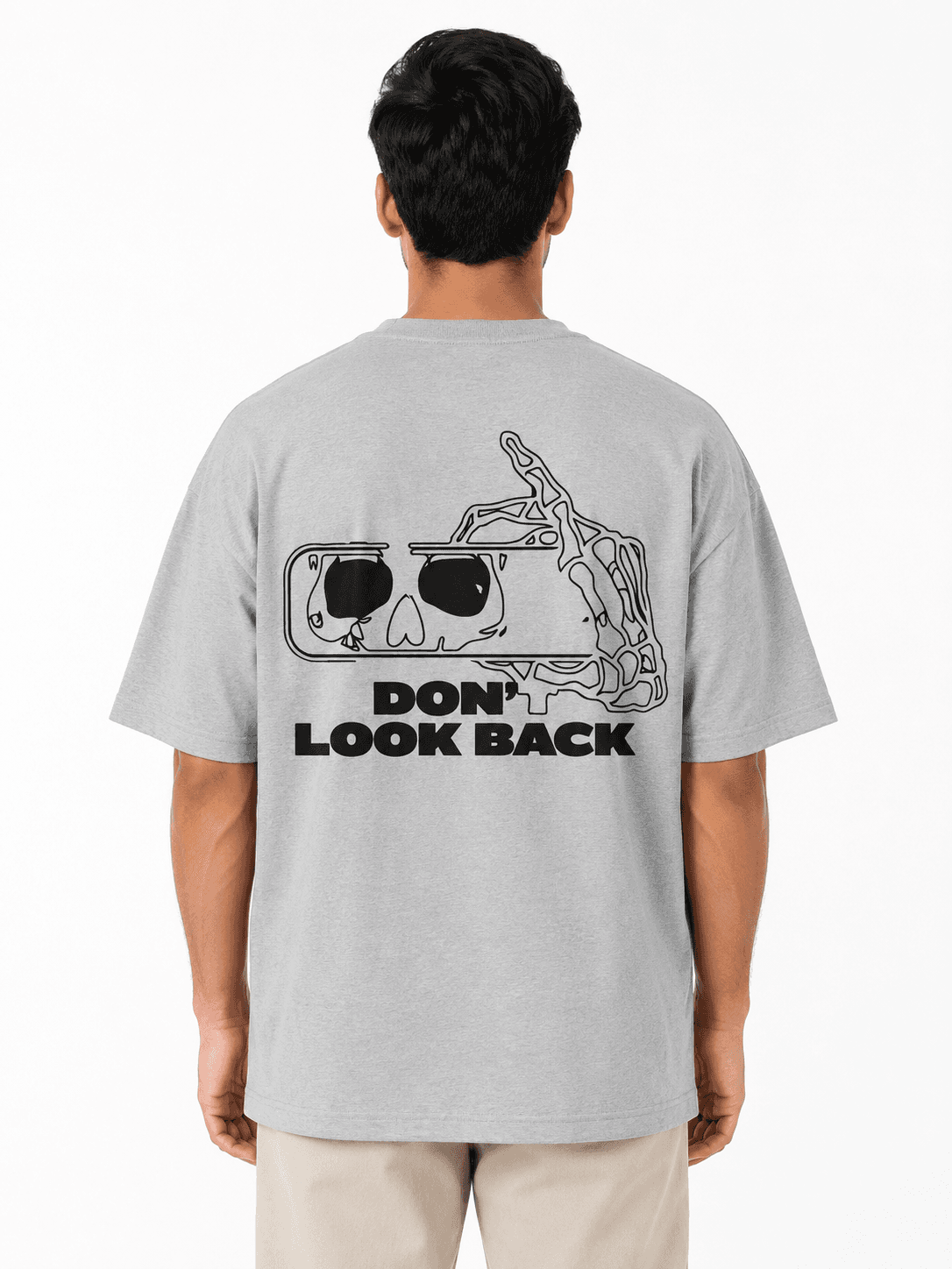 DON'T LOOK BACK GRAPHIC T-SHIRT
