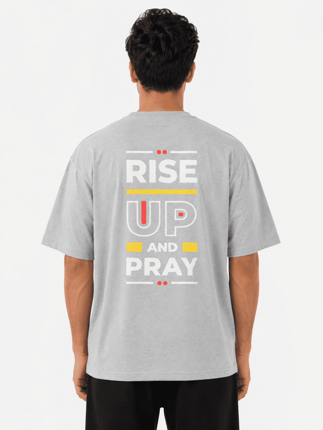 RISE UP AND PRAY GRAPHIC T-SHIRT