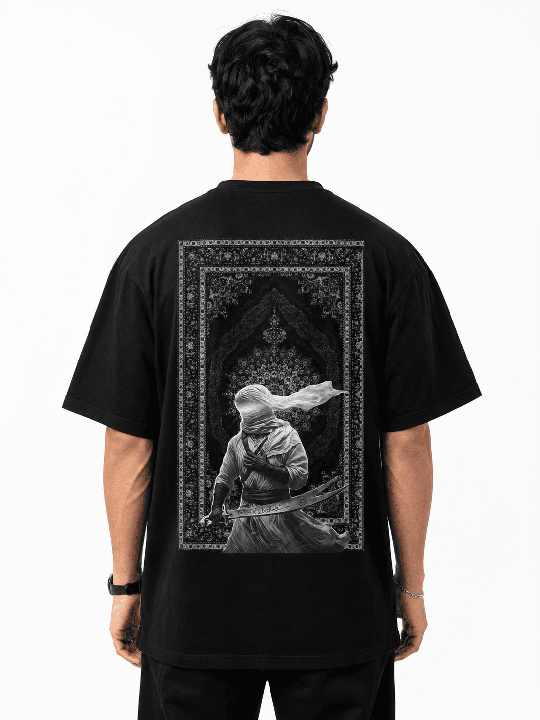 BLACK WARRIOR GRAPHIC T-SHIRT